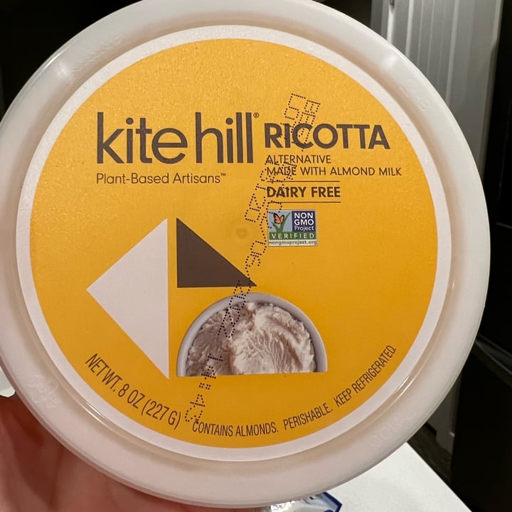 photo of Kite Hill Almond Milk Ricotta Alternative shared by @yumi on  29 Dec 2021 - review