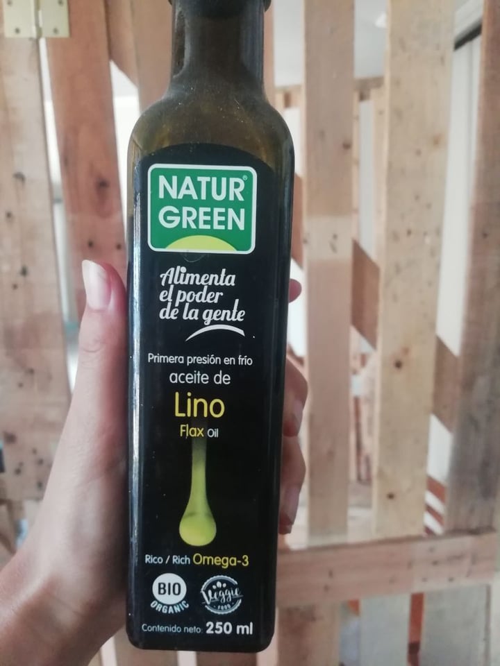 photo of NATUR GREEN Aceite de lino shared by @cataibaceta on  26 Feb 2020 - review