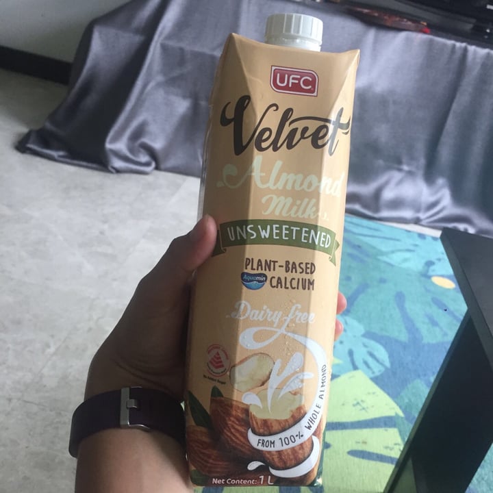 photo of UFC Almond Milk Unsweetened shared by @alaine on  18 Nov 2018 - review