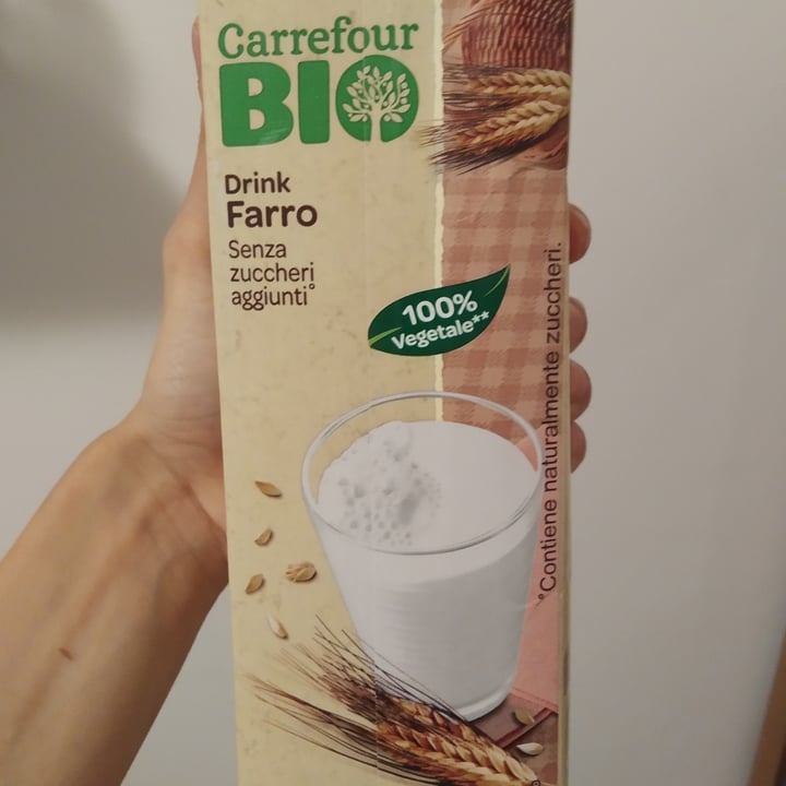 photo of Carrefour Bio Drink Farro shared by @radhamanfrida on  02 Oct 2022 - review