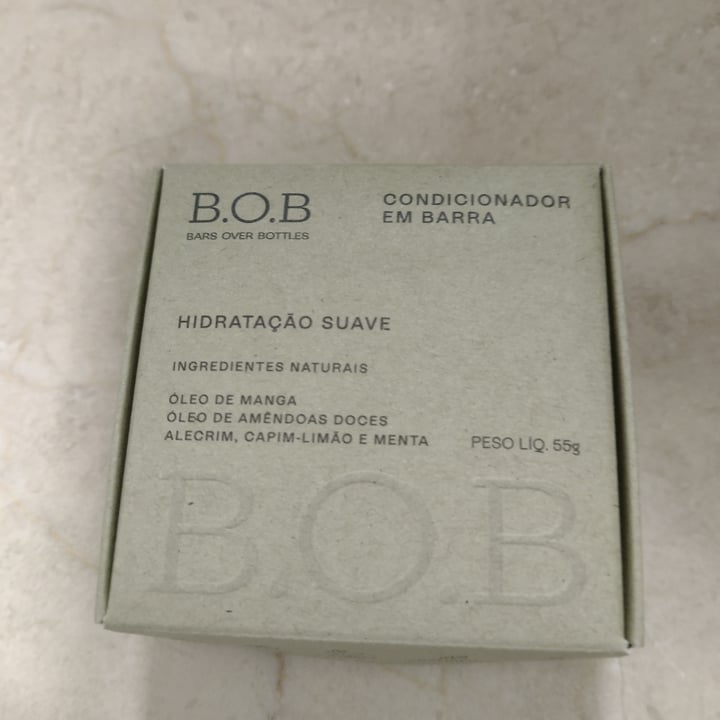 review photo of B.O.B Condicionador hidratação suave shared by @cristinelc on 30 Apr 2022 - review