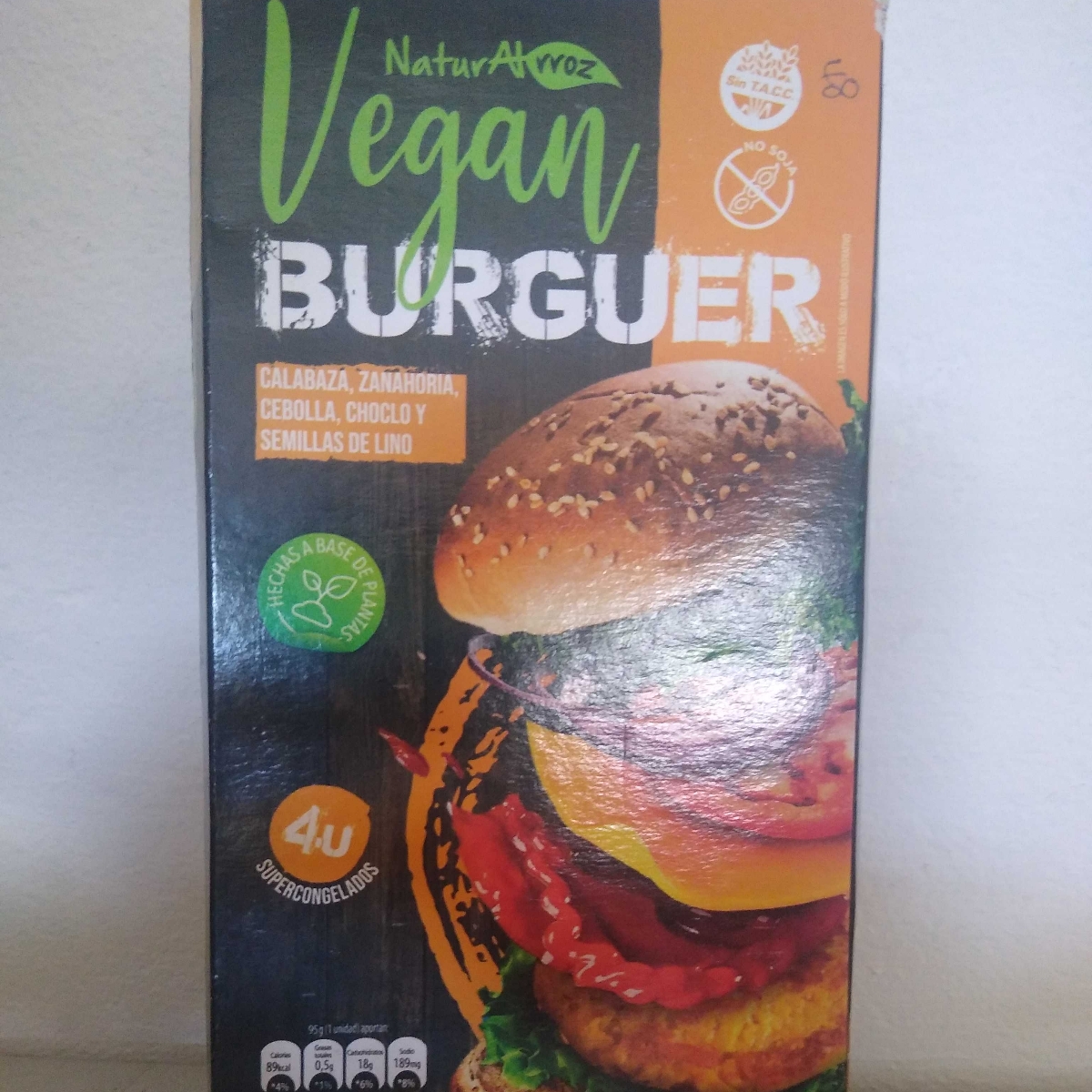 Vegan Burger from Naturalrroz - Vegan Product Reviews & Ratings | abillion