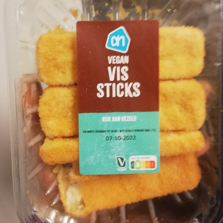 photo of Albert Heijn Vegan Vis (Fish) Sticks shared by @lindav on  04 Oct 2022 - review