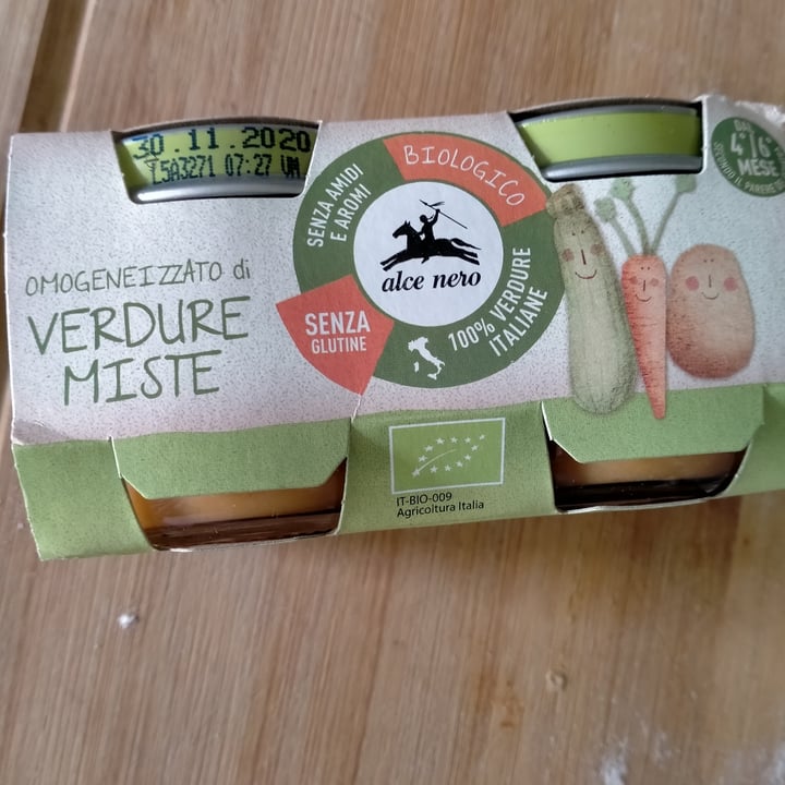 review photo of Alce Nero Omogenizzato Verdure Miste shared by @chiarapn on 16 Mar 2022 - review
