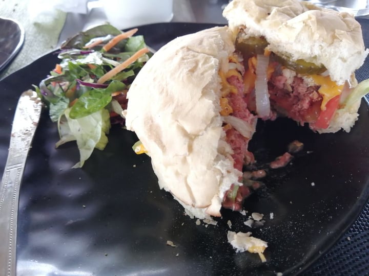 photo of Asher's Corner Cafe @ Ashers Farm Sanctuary Beyond Burger (Breakfast) shared by @jessipambee on  09 Dec 2019 - review
