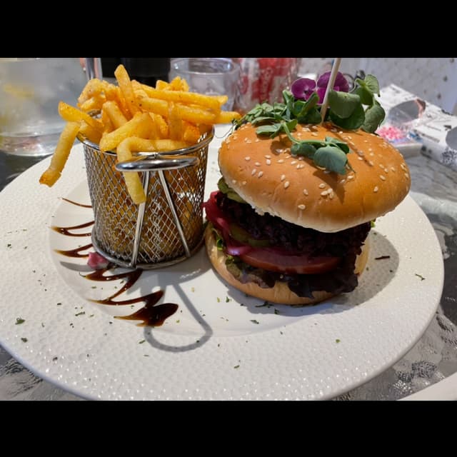 Photo of the dish “Veggie Burger without butter and feta”