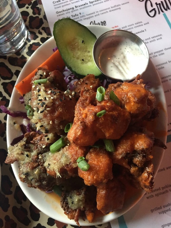 photo of No Bones Beach Club Ginger Sesame Cauliflower Wings And Buffalo Cauliflower Wings shared by @klc on  03 Aug 2018 - review