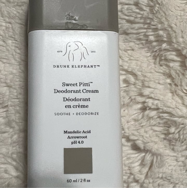 photo of Drunk Elephant Sweet Pitti Deo Cream shared by @dekat on  12 Jul 2022 - review