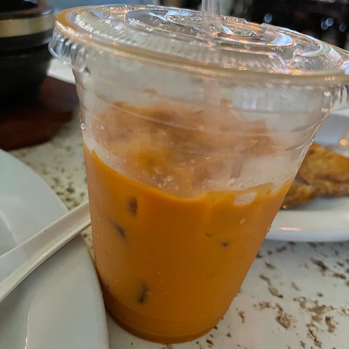 photo of The Ripple of Smiles Vegan Thai iced tea shared by @vjoshi on  26 Feb 2021 - review