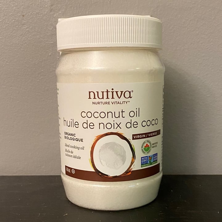 photo of Nutiva Organic coconut oil - Virgin shared by @meaghants on  28 Jun 2021 - review