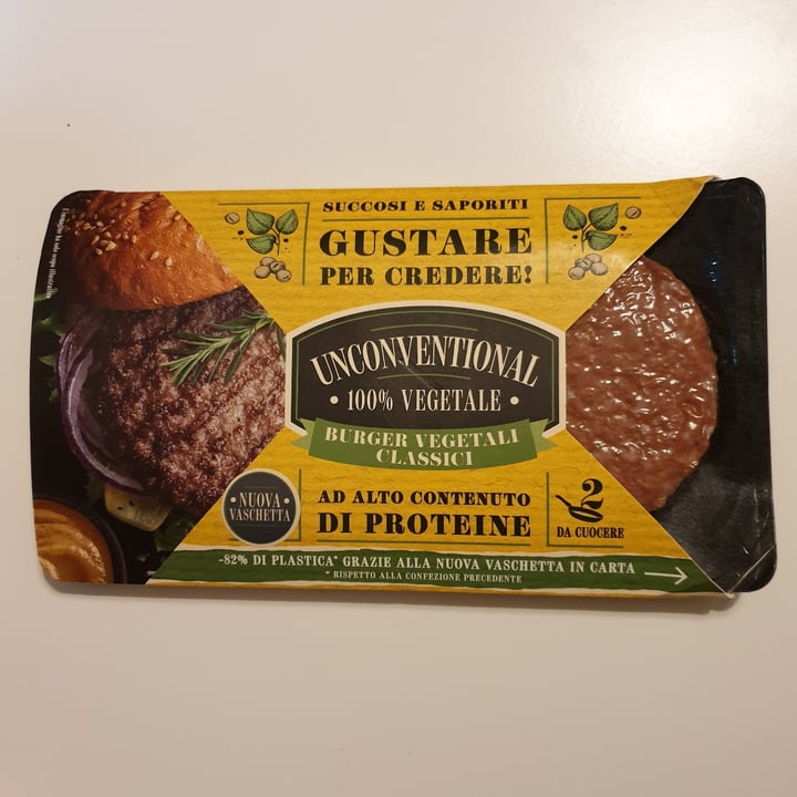 photo of Unconventional Burger Vegetale Classico - Classic Burger shared by @francescazg on  24 Apr 2021 - review