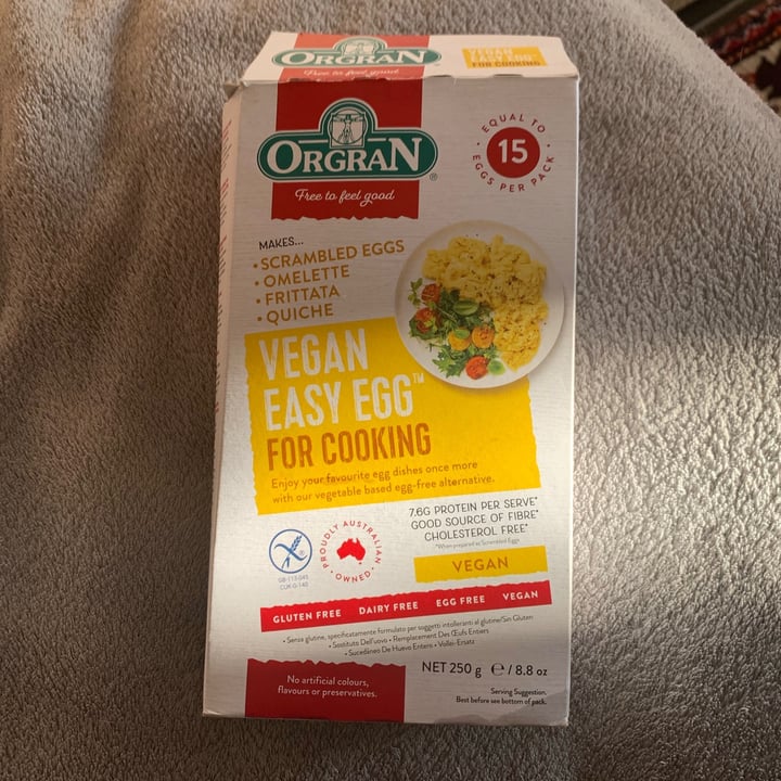 review photo of Orgran Vegan Easy Egg shared by @peekles on 28 Jul 2020 - review