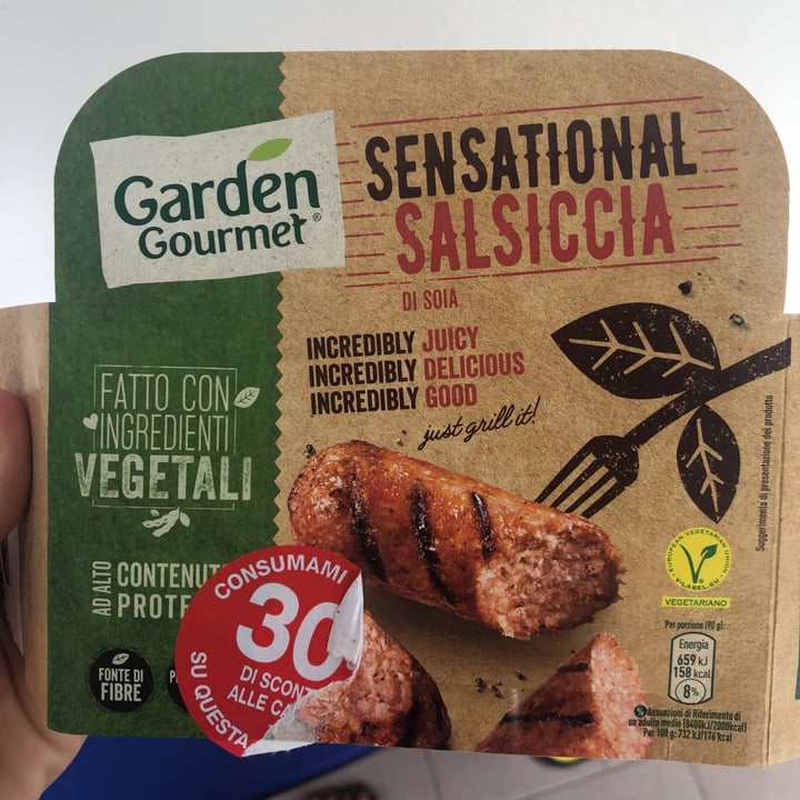 review photo of Garden Gourmet Sensational Salsiccia shared by @natascia on 22 Jul 2021 - review