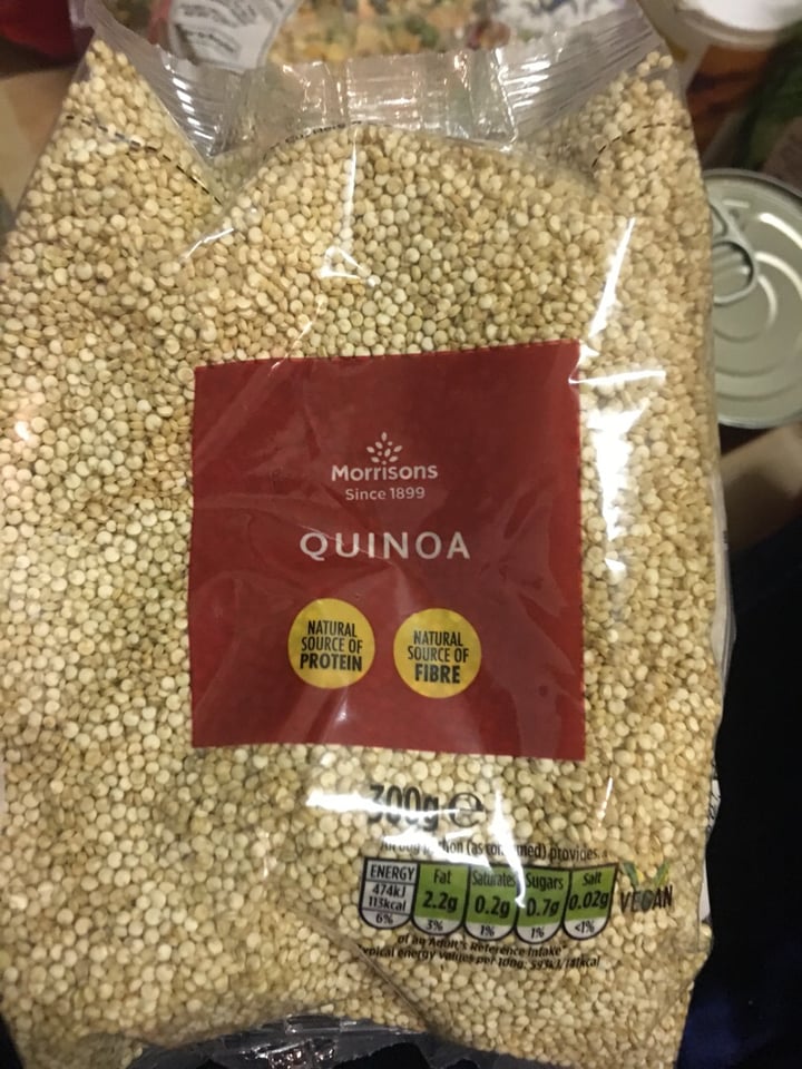 photo of Morrisons Quinoa shared by @fluffrescue on  19 Jun 2020 - review