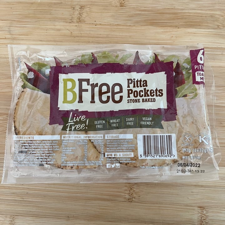 photo of BFree Pita Breads Stone Baked shared by @fraulicia on  10 Apr 2022 - review