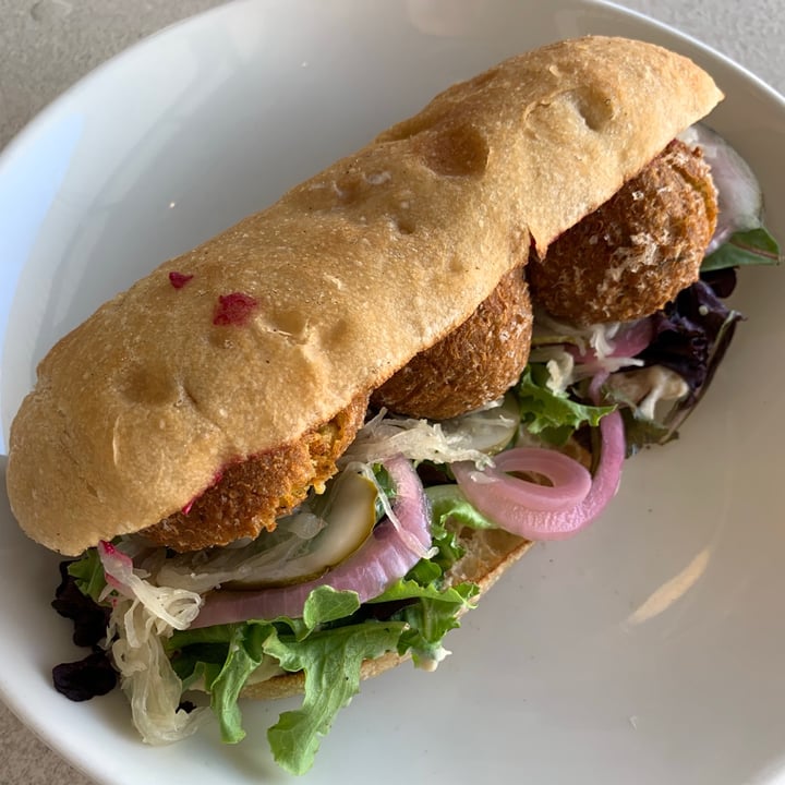 photo of Matinee Coffee Falafel Sub shared by @veganfoodinsydney on  04 Dec 2020 - review