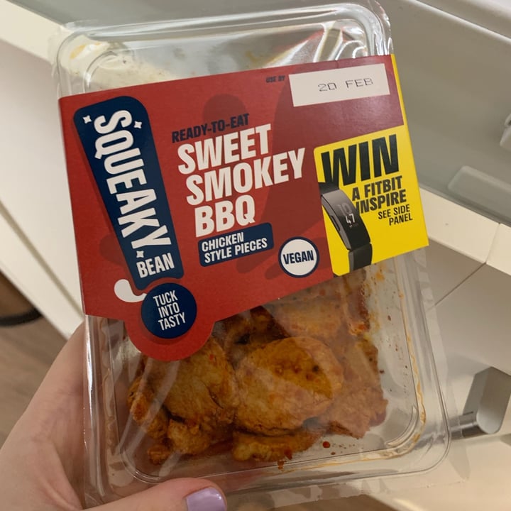 photo of Squeaky Bean Sweet smoky BBQ Chicken Pieces shared by @zoehamill on  15 Feb 2021 - review