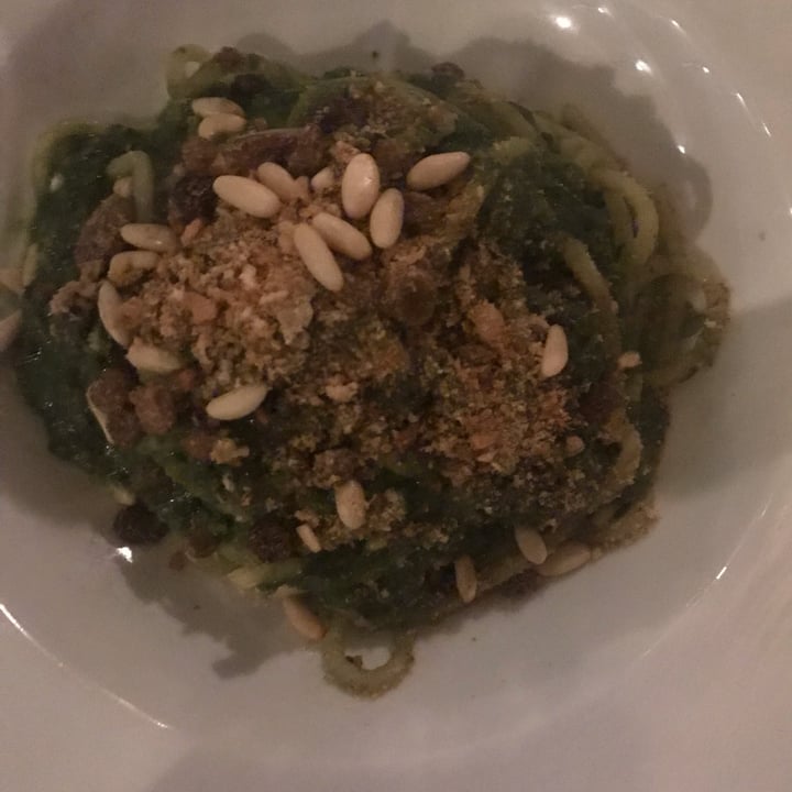 photo of Vinile Spaghetti Cime Di Rapa, Uvetta, Pinoli E Mollica shared by @giuls367 on  19 Apr 2022 - review
