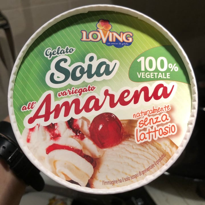 photo of Loving Gelato Soia Variegato all'Amarena shared by @silvy56 on  16 Sep 2022 - review