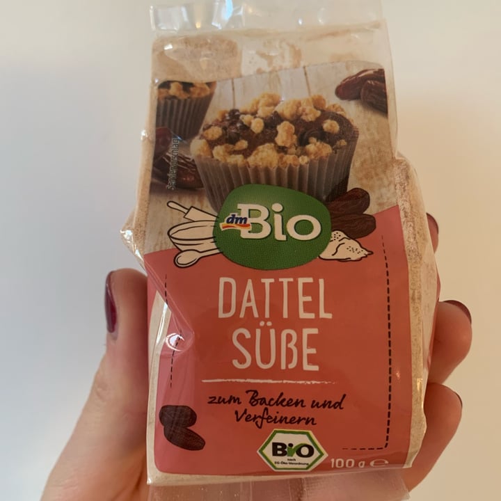 photo of dmBio Dattelsüße shared by @veganbypauline on  04 Oct 2022 - review