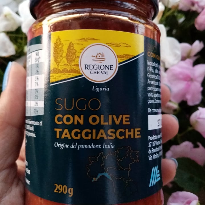 photo of Regione che vai Sugo con olive taggiasche shared by @valeveg75 on  22 May 2022 - review