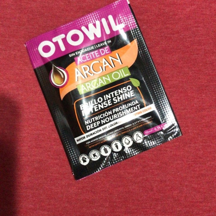 photo of Otowil Aceite de Argan shared by @roxiescudero on  01 Oct 2022 - review