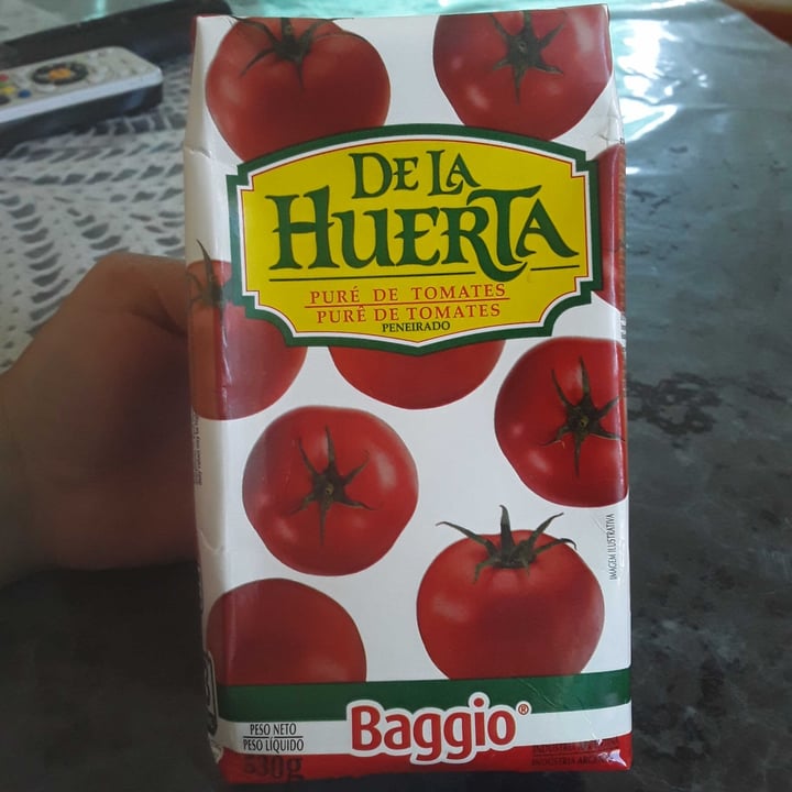 photo of Baggio De la Huerta Puré de Tomate shared by @seguelmavi0520 on  14 Nov 2020 - review