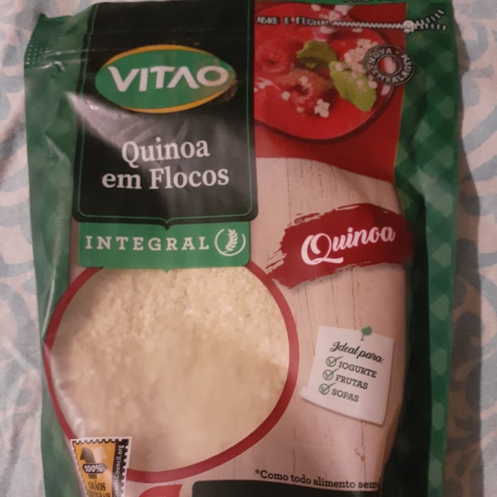 photo of VITAO Quinoa Em Flocos shared by @matheusvitaca4 on  14 Sep 2022 - review