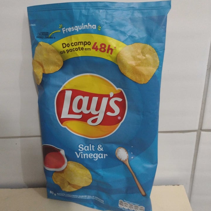 photo of Lay's Batata vinagre e sal shared by @jualmeidagomes on  15 May 2022 - review