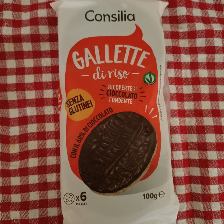photo of Consilia Gallette di riso con cioccolato fondente shared by @luna23 on  15 Jun 2022 - review
