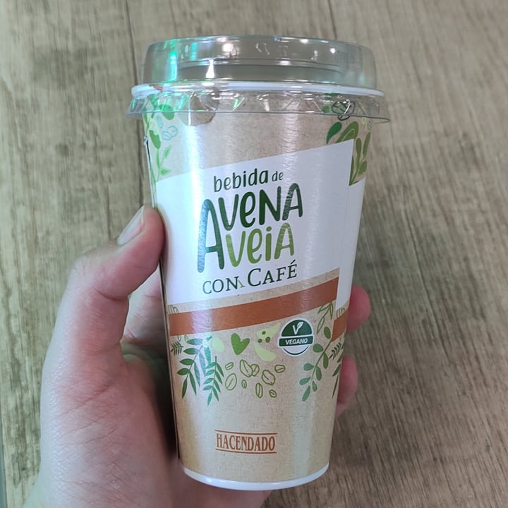 photo of Hacendado Bebida de avena con cafe shared by @gorgona on  09 Dec 2021 - review