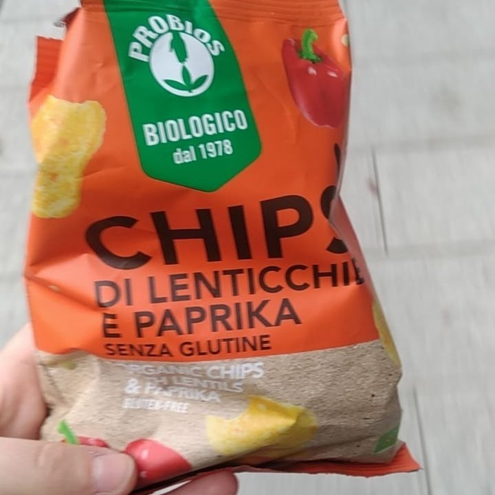 photo of Probios Chips Di Lenticchie shared by @lilianadonofrio on  25 May 2022 - review