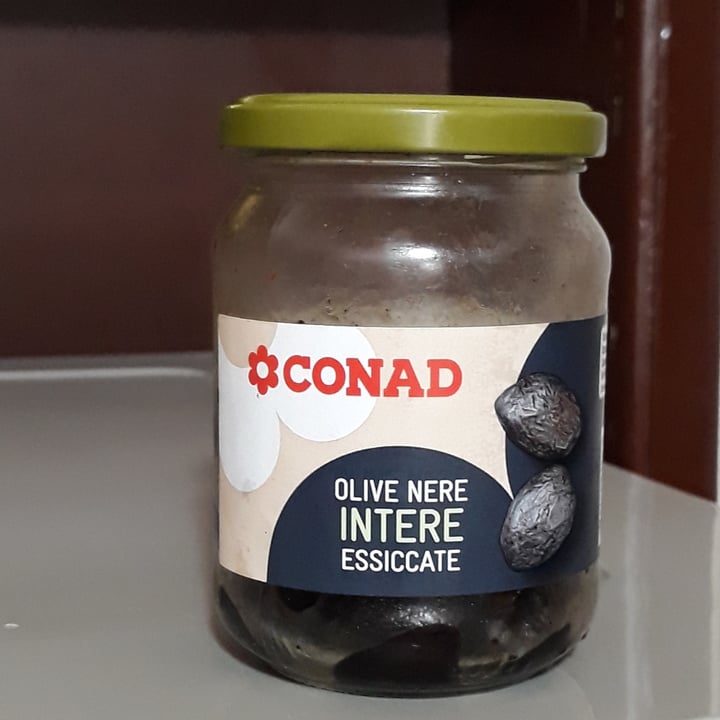photo of Conad olive nere intere essiccate shared by @tanjawood on  24 Sep 2022 - review