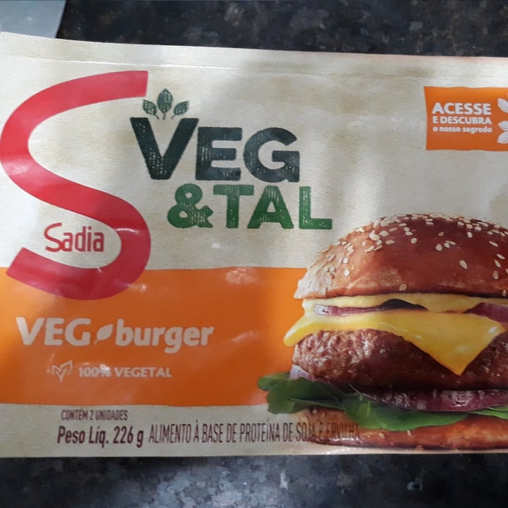 review photo of Sadia Veg Burger - Veg & Tal shared by @amorimfabiana on 26 Apr 2022 - review