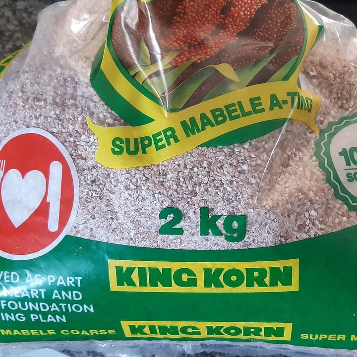 photo of King korn Mabela meal shared by @letschoosecompassion on  22 Jul 2022 - review