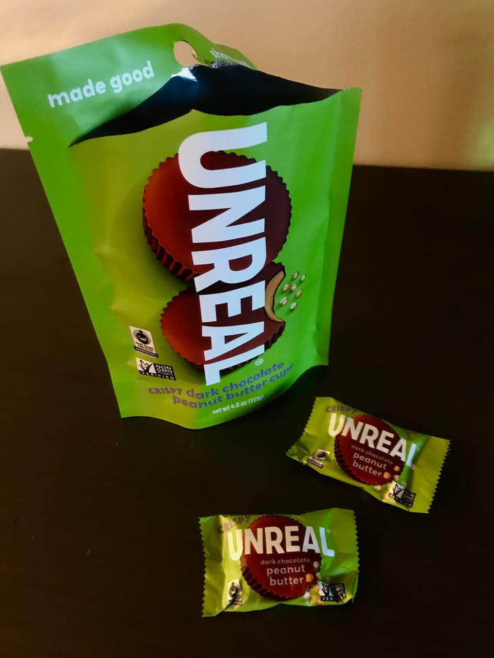 review photo of UNREAL Crispy Dark Chocolate Peanut Butter Cups shared by @katkatv on 22 Sep 2018 - review
