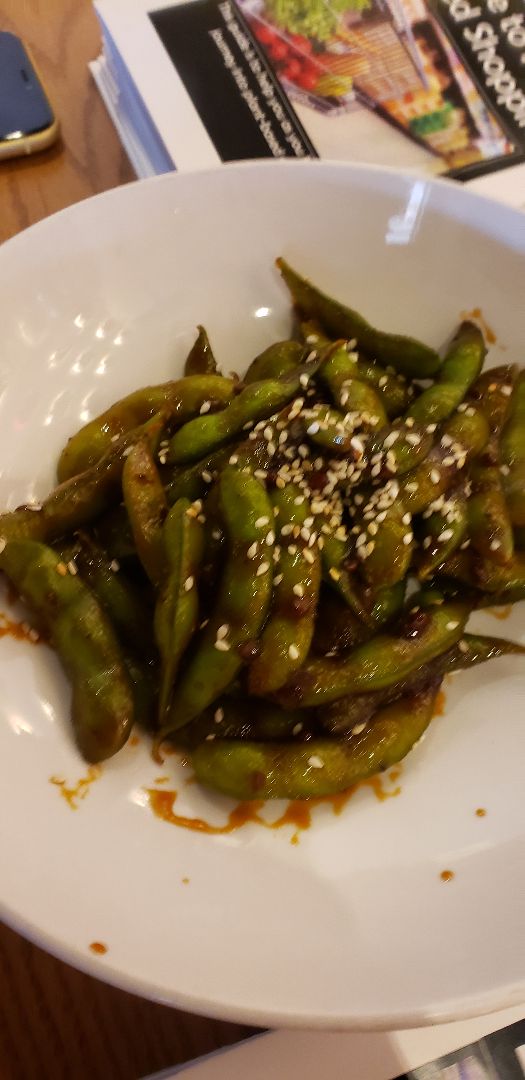 photo of Piggy Bank Edamame shared by @ambularfortheanimals on  16 Mar 2019 - review