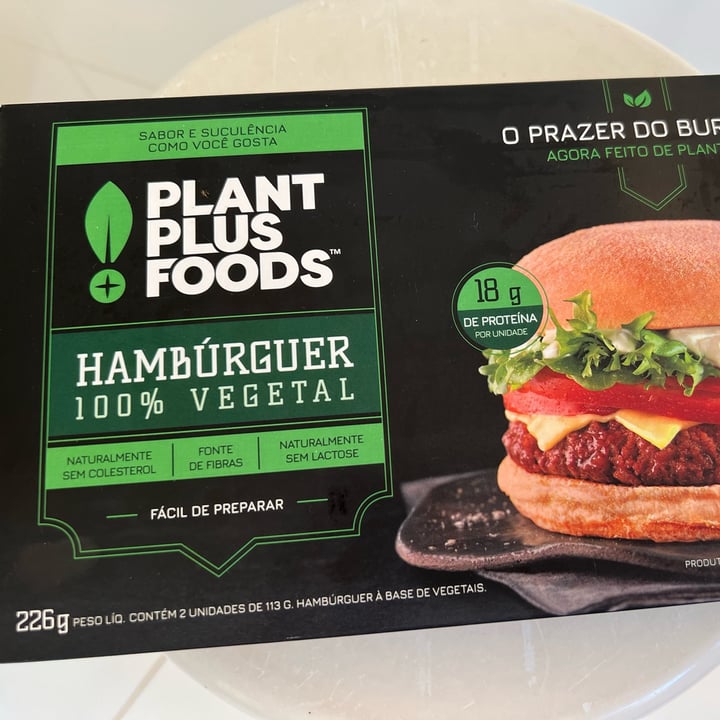 photo of Plant Plus Foods Hambúrguer shared by @kyaakov on  29 Apr 2022 - review