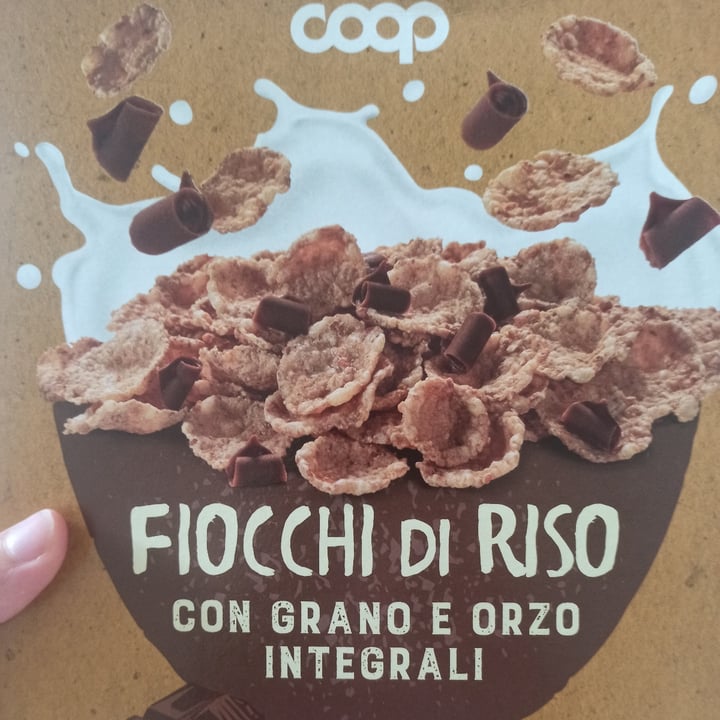 photo of Coop Fiocchi di riso con grano e orzo integrali E Con Cioccolato Fondente shared by @annavi5 on  13 Apr 2022 - review