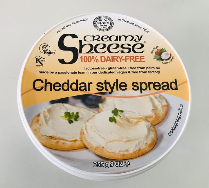 photo of Bute Island Foods Cheddar Style Spread shared by @deniz on  10 Oct 2019 - review