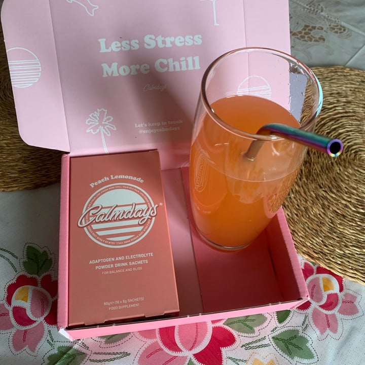 photo of Calm days Pink lemonade Sachet shared by @tegan-the-vegan on  15 Jan 2022 - review