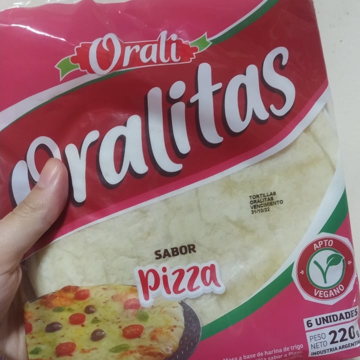 photo of Orali Oralitas sabor Pizza shared by @rociocampos on  30 Sep 2022 - review