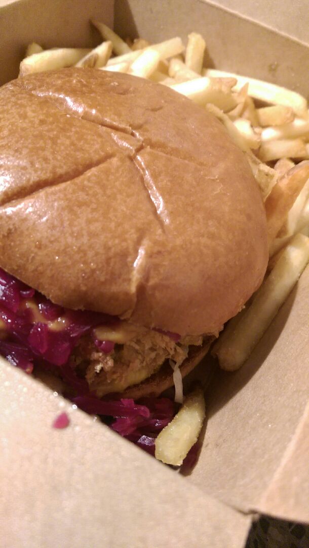 photo of Roots Aberdeen Chick’n Katsu Burger shared by @cpup on  08 Apr 2020 - review