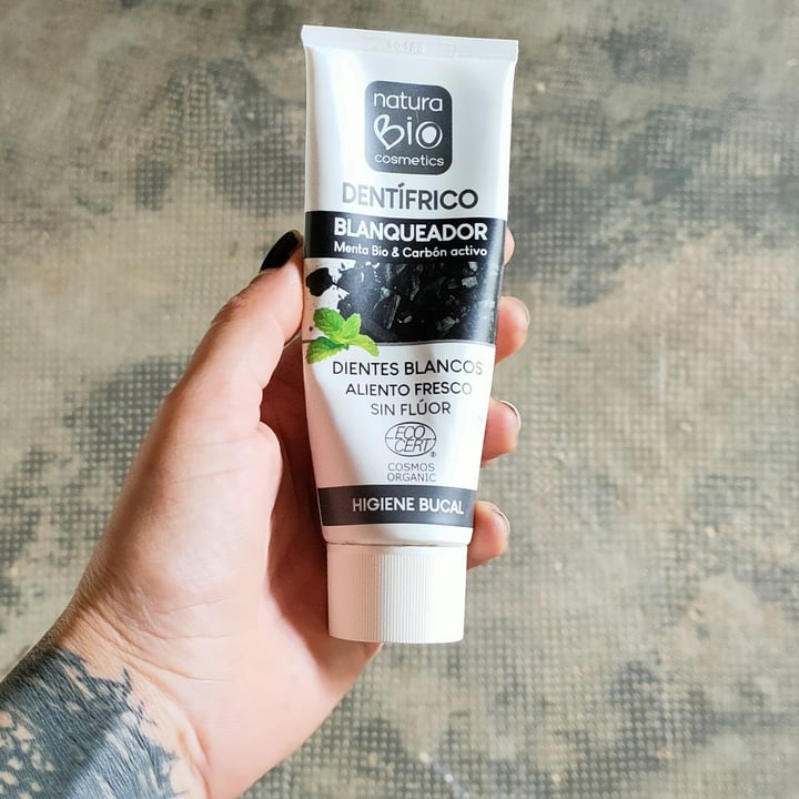 review photo of Natura Bio Cosmetics Dentífrico shared by @sa-almasveganas on 30 Sep 2021 - review