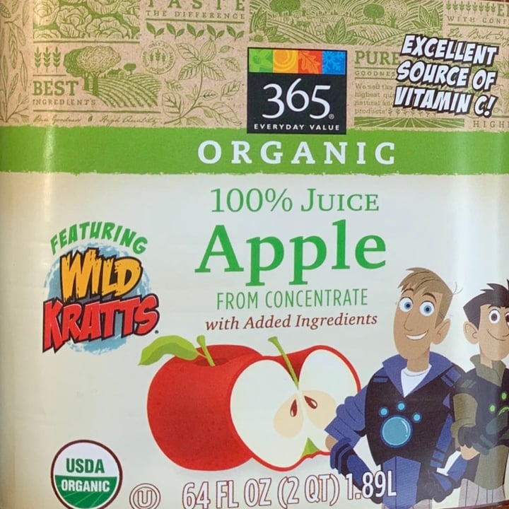 review photo of 365 Whole Foods Market Apple juice shared by @kalliquigg on 24 Apr 2020 - review