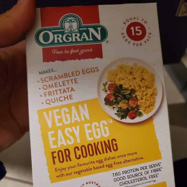 photo of Orgran Vegan Easy Egg shared by @samuela on  22 Mar 2022 - review