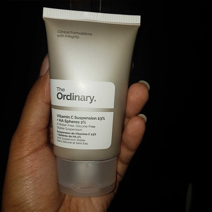 photo of The Ordinary Vitamin C suspension 23%+HA spheres 2% shared by @zeefm on  03 May 2020 - review