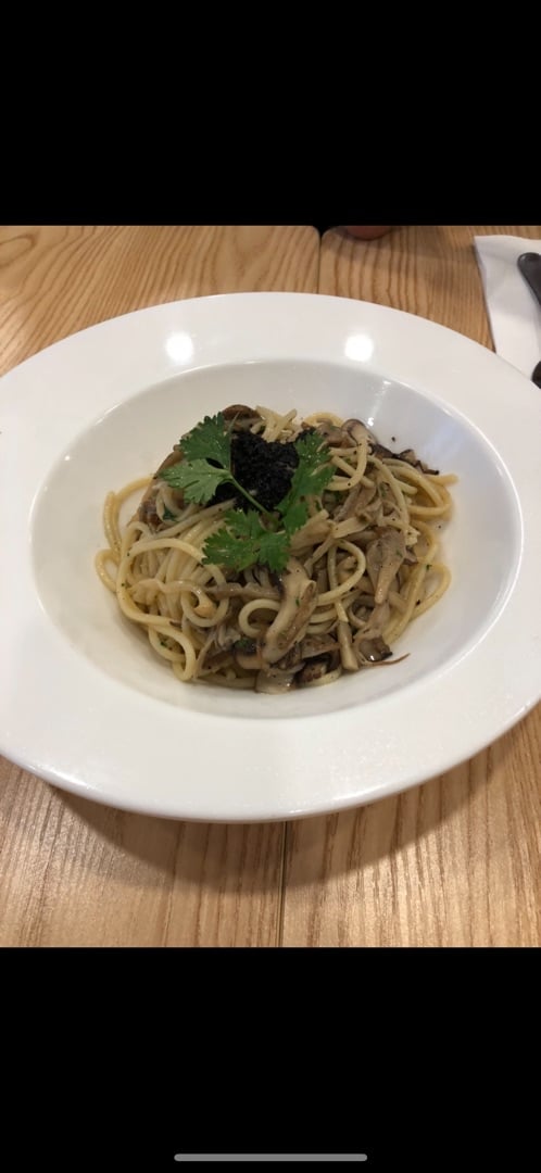 photo of Green Ba Vegetarian Restaurant Truffle Aglio Olio shared by @emelty on  19 Mar 2020 - review