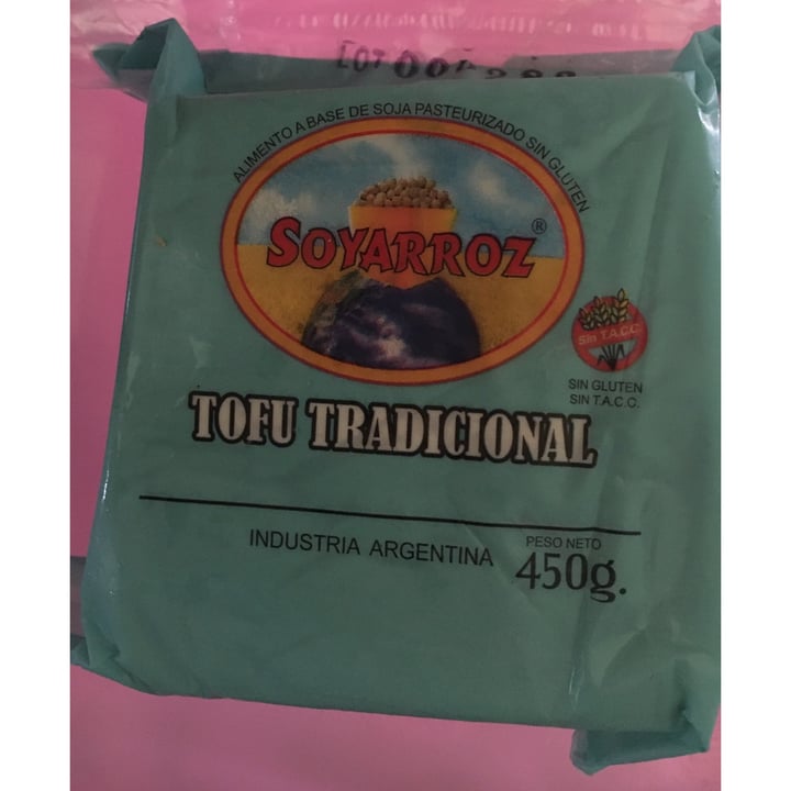 photo of Soyarroz Tofu Tradicional shared by @celbentz on  24 Oct 2020 - review