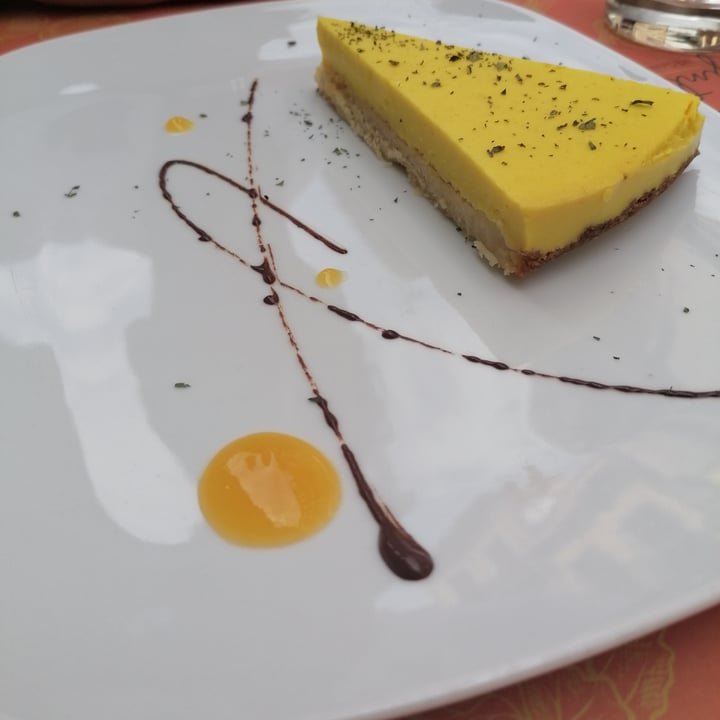 photo of Ristorante Gintilla Cagliari Cheesecake alla crema di limone e polvere di menta piperita shared by @susy49 on  07 Aug 2021 - review